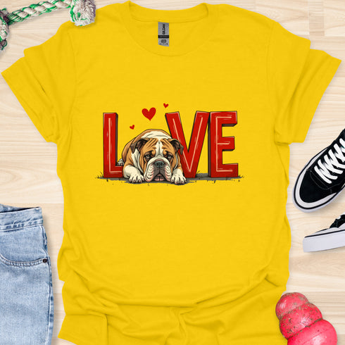 Love is a four legged word - V2 - The Pouter T-Shirt